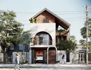 Nhà mặt phố mương Kẻ Khế Vạn Phúc Kim Mã quận Ba Đình Hà Nội