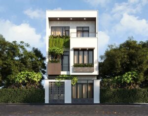 Bán nhà phố hiện đại đường vào làng Lãng Nội 5x20m